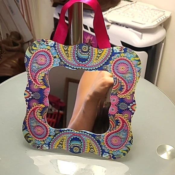 Paisley Hanging Mirror - Picture 4 of 6